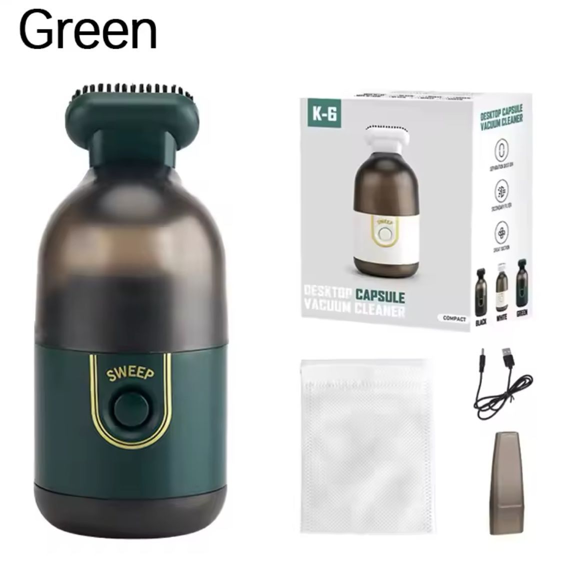 Miniatura 2 de MINI ASPIRADORA PARA ESCRITORIO